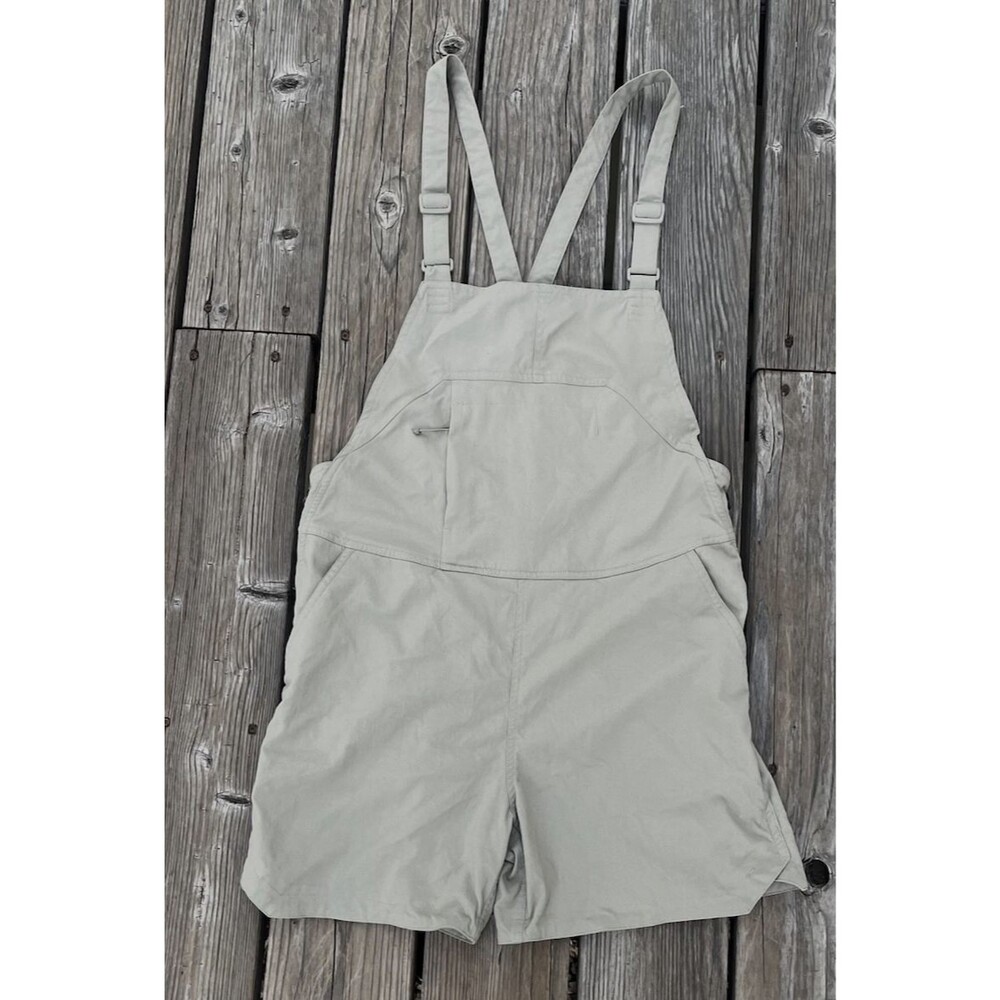 Flylow Life Shortalls Women's M Bib Overall Shorts Pockets Jumper